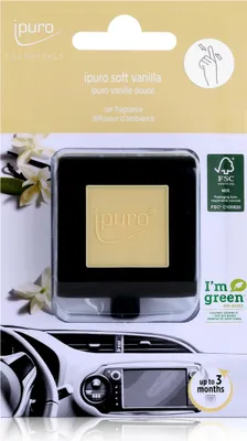 Produktbild von Ipuro soft Car line - Autoduft vanilla - Sanfter Duft der Vanille