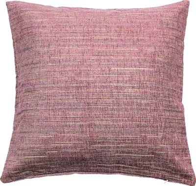 Produktbild von Kissenbezug 50x50 cm Rose grob meliert gewebter Stoff Leinenoptik Kissenhülle