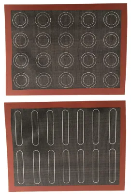 Silikon-Backmatte, antihaftbeschichtet, 30x40 cm, wiederverwendbar