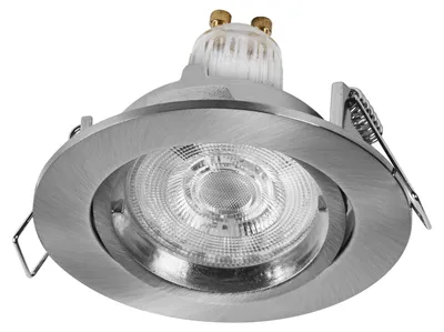 Productafbeelding van OSRAM 4058075853676 Spot Set Twistlock, LED inbouwspot, satijnnikkel