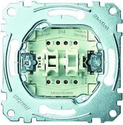 Produktbild von MEG3155-0000 Doppeltaster-Einsatz. 2 Sch