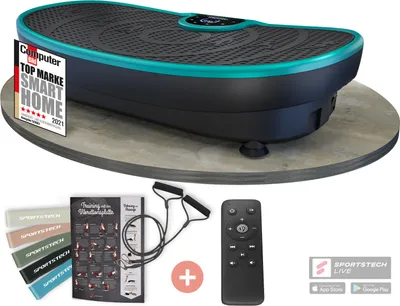 Produktbild von Sportstech Vibrationsplatte VP250 | Curved Design | 200W Motor | LED-Display