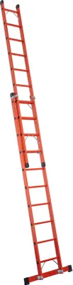 Produktbild von Iller Vollkunststoff Schiebeleiter 2x10 Sprossen
