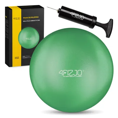Produktbild von 4FIZJO Kleiner Pilates-Rehabilitationsball, 22 cm, aufblasbar, grün