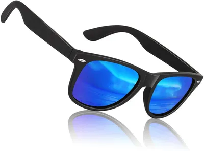 Obrázek produktu pro Sluneční brýle pro muže, polarizované, retro, vintage styl, 100% ochrana proti UV záření, vhodné pro golf a cestování
