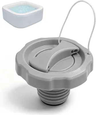 Produktbild von Ersatz-Spiralventildeckel, wasserdicht, 57 x 34 mm, für aufblasbare Spas