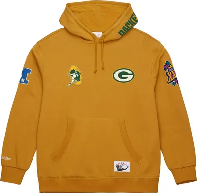 Produktbild von Mitchell & Ness Fleece Hoody DUSTED Green Bay Packers - M