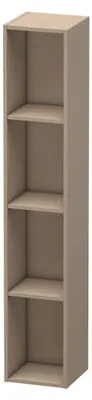 Produktbild von Duravit Regalelement L-Cube 18x18x100cm, 4 Fächer, vertikal, leinen