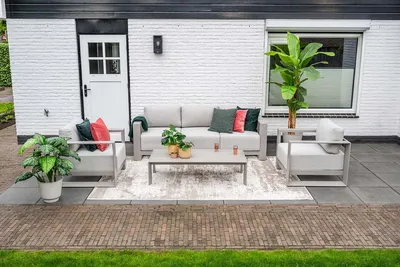 Produktbild von Garden Impressions Lounge Set Levanto 4-teilig Aluminium - Taupe
