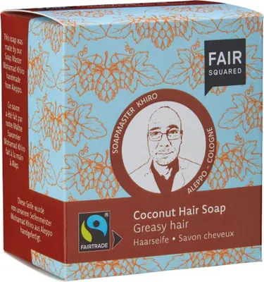 Produktbild von Coconut - Haarseife Greasy Hair 2x80g