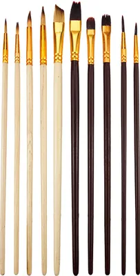Productafbeelding van Schilderpenseelset, artistieke kwaliteit, 10 stuks
