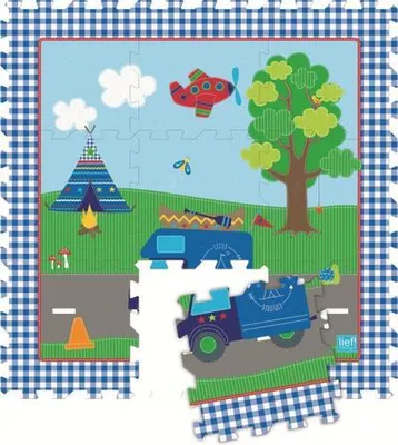 Immagine prodotto di Jumbo 18453 - Puzzle in schiuma a tema "bambini", marca Lief!