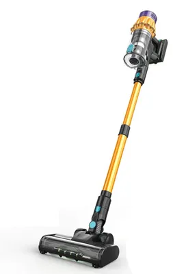 Image de Aspirateur sans fil - Aspirateur balai - Aspirateur à main - Sans fil - Idéal pour les poils d'animaux - Puissance d'aspiration de 650W