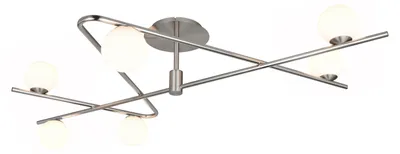 Produktbild von TRIO-Leuchten Deckenleuchte FLAMING BHT 120x28x73.50 cm grau