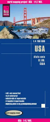 Obrázek produktu pro Reise Know-How Mapa USA 1 : 4 700 000