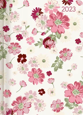 Produktbild von Ladytimer Flower Love 2023 - Blume - Taschenkalender A6 (10,7x15,2 cm) - Weekly - 192 Seiten - Notiz-Buch - Termin-Planer - Alpha Edition