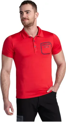 Productafbeelding van Kilpi Givry korte mouwen polo, rood, maat L, kleur rood, maat L