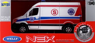 Produktbild von WELLY Auto model 1:34 PRL mix wzorów