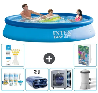Zdjęcie produktu dla Basen Easy Set okrągły – 366 x 76 cm – 7 elementów  S128