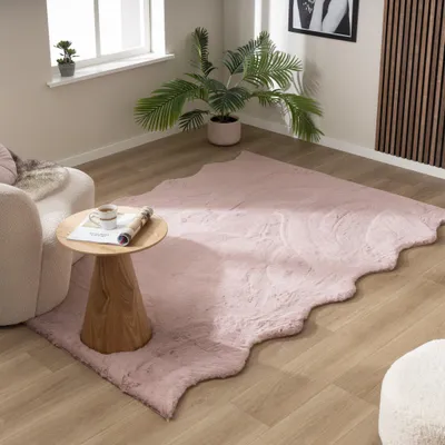 Zdjęcie produktu dla Volero - Dywan z długim włosiem - Comfy Supreme Wavy Różowy - 80x150 cm