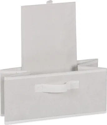 Produktbild von Relaxdays Bücherregal, 9 Ebenen, HxBxT: 146 x 38 x 22 cm, Baumform, Bücher, CDs, DVDs, Bücherbaum mit Schublade, weiß