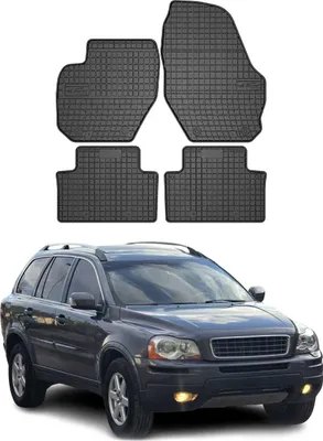 Produktbild von OMAC Gummi Fußmatten für Volvo XC90 2002-2015 Automatten Gummi Schwarz 4tlg