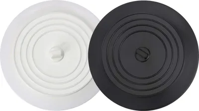 Produktbild von 2 Stück Universal Stöpsel für Spülbecken & Waschbecken,Abflussstöpsel Silikon für Dusche Badewanne Abflussstopfen Waschbecken Spülbecken Badewannenstöpsel,Perfekt für Küche & Bad