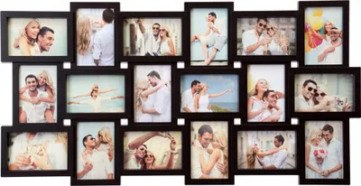 Zdjęcie produktu dla Fotoramka Na 18 Zdjęć Morka Czarna