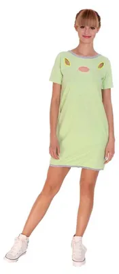 Produktbild von Damen Minikleid Sommer Farben; Pistazie