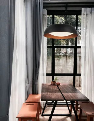Produktbild von Nova Luce LANDON LED Pendelleuchte Schwarz 41W Warmweiss 170x58cm dimmbar 86009