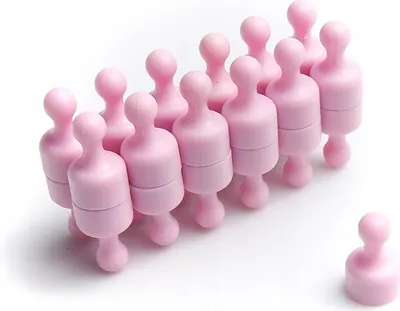 Produktbild von Kühlschrankmagnet, Büro 12x20 Rosa, Extrem stark, Magnettafeln, Kühlschränke, Whiteboards, DIY