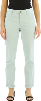Image de Dockers Weekend Regular Slim Ankle Fit Pantalon Chino Gris 26 Femme Gris 26