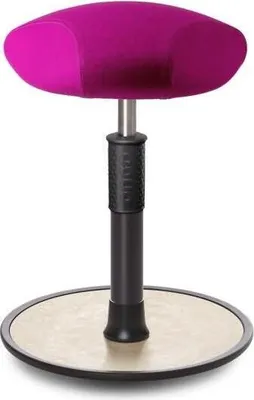 Produktbild von Sitz- Stehhocker Free Regular Triangel kvadrat Divina Mel. Pink schw. /creme.