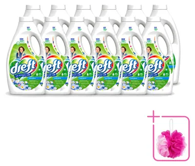 Produktbild von 12 x Dreft Flüssigwaschmittel Bunter Traum für Buntwäsche - Sparpackung - 12 Stücke
