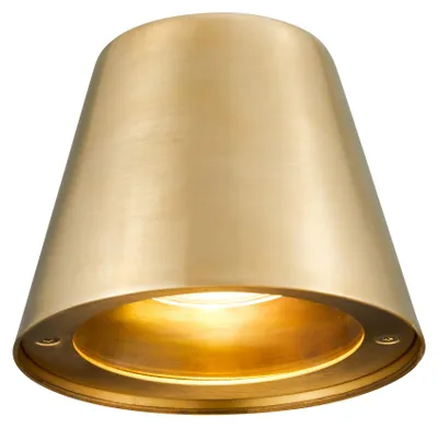 Obrázok produktu pre Vonkajšie nástenné svietidlo NORDLUX Aleria IP44, Variant: 115 x 107 mm, 35 W, mosadz