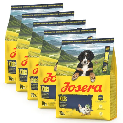 Zdjęcie produktu dla Karma dla psów Josera Junior Kids 12,5kg + 2,5kg gratis