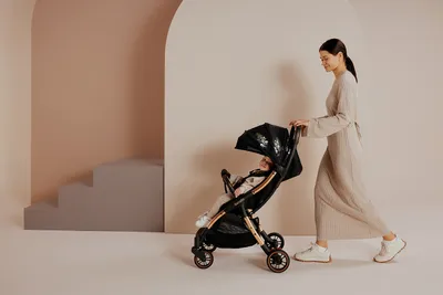 Produktbild von Lionelo Julie One Buggy Kinderwagen bis 22 kg verstellbare Rückenlehne und Fußstütze Moskitonetz Beinwärmer Getränkehalter und Transporttasche zusammenklappbar