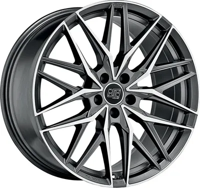 Produktbild von Alufelge Msw Msw 50 8.5X21 5X114.3 Et 45 Matt Gun Metal Full Polished (Mgmfp)