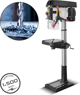 Produktbild von STAHLWERK BD-1500 ST Standbohrmaschine 1.500 W Leistung 150 - 2.450 U/min