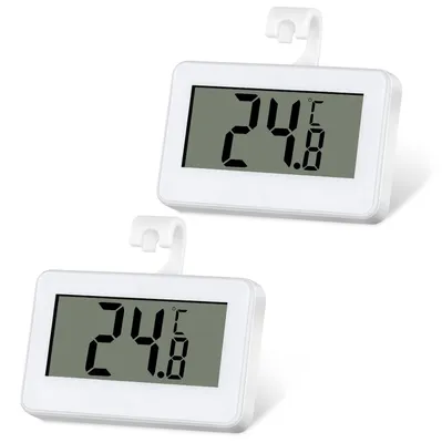 Immagine prodotto di Termometro per frigorifero - Set da 2 - Digitale - Adatto per congelatori