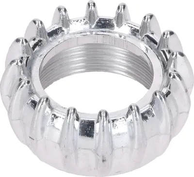Zdjęcie produktu dla Nakrętka kolektora aluminiowa NTS Parts M35x2 29 mm do Hercules, DKW, Miele, Gritzner, Göricke