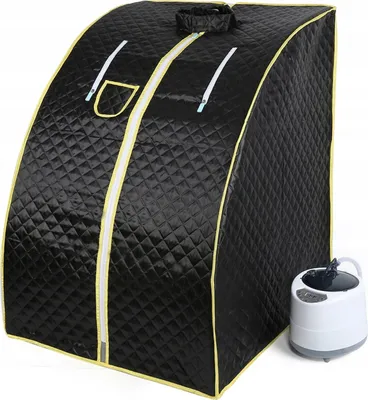 Zdjęcie produktu dla Sauna Parowa Przenośna Domowa + Parowcem 76*88*99Cm 1.8L