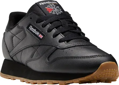 Productafbeelding van Reebok Classics leren sportschoenen, zwart, EU 34 1/2. Jongensmodel, zwart, EU 34 1/2