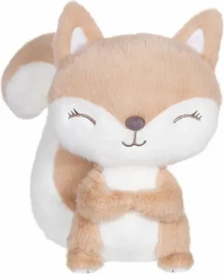Image de Écureuil en peluche - GIPSY TOYS - 15 cm Taupe