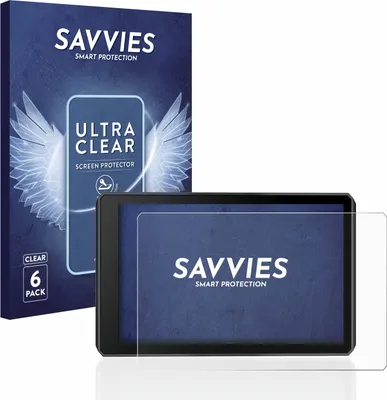 Produktbild von 6x Für Garmin zumo XT2 Schutzfolie Savvies Displayschutz Display Schutz Folie Klar Transparent