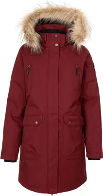 Obrázok produktu pre Trespass - Dámska péřová bunda „Dana“ TP6177 (L) (tmavočerešňová melírovaná)