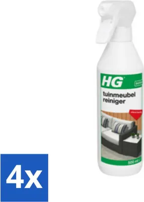 Produktbild von HG Gartenmöbelreiniger 500 ml - Vorteilspack - 4 Stücke