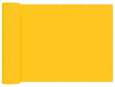 Immagine prodotto di vidaXL Schermo per balcone, 180 x 300 cm, tessuto con rivestimento in PU, giallo