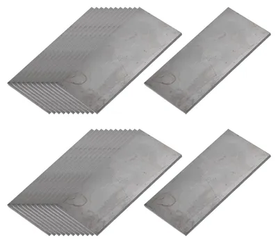 Productafbeelding van Schweißplaatset, 4x2 inch, 24 stuks, geschikt voor MIG, TIG en booglassen