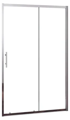 Produktbild von Duschspa 110x185cm Schiebetür Duschabtrennung 5mm ESG Sicherheitsglas Nischentür Duschtür Duschkabinen Glasdusche für Badezimmer